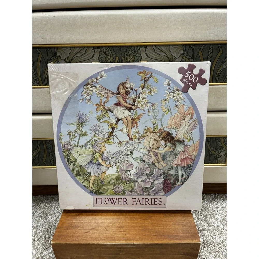 Set Of 3 Vintage Sealed Flower Fairies Jigsaw‎ Puzzles By Cicely Mary Barker